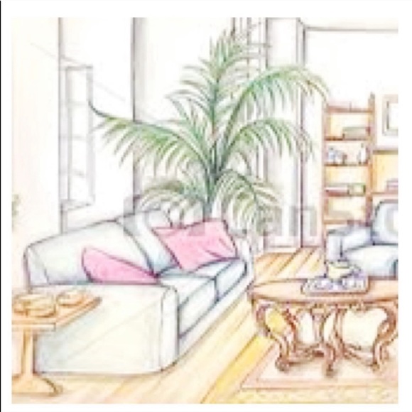 Core Home Decorate & Serve Platter Big Tray Peach - Picture 5 of 6